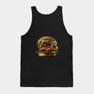 Smoking Hot Burger Tank Top